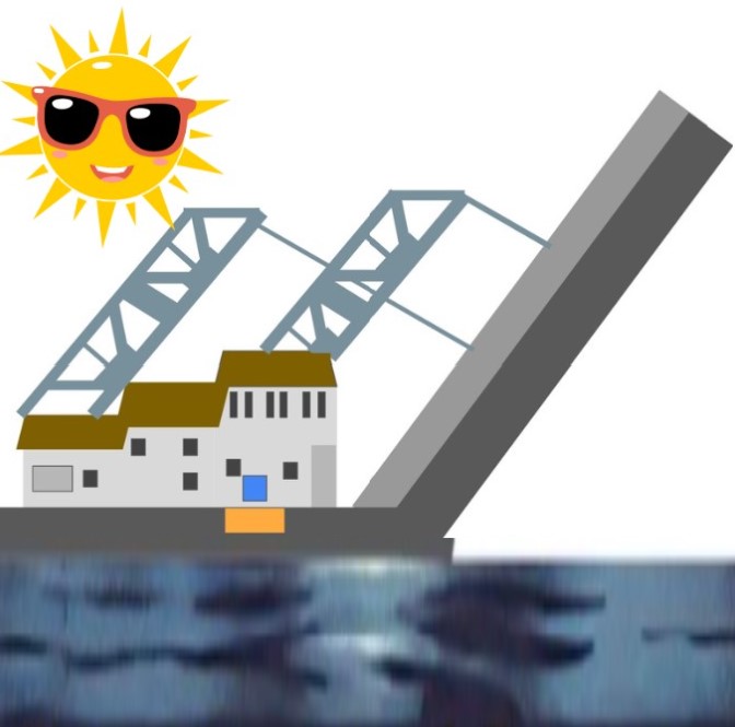 Bascule Bridge Mystic River