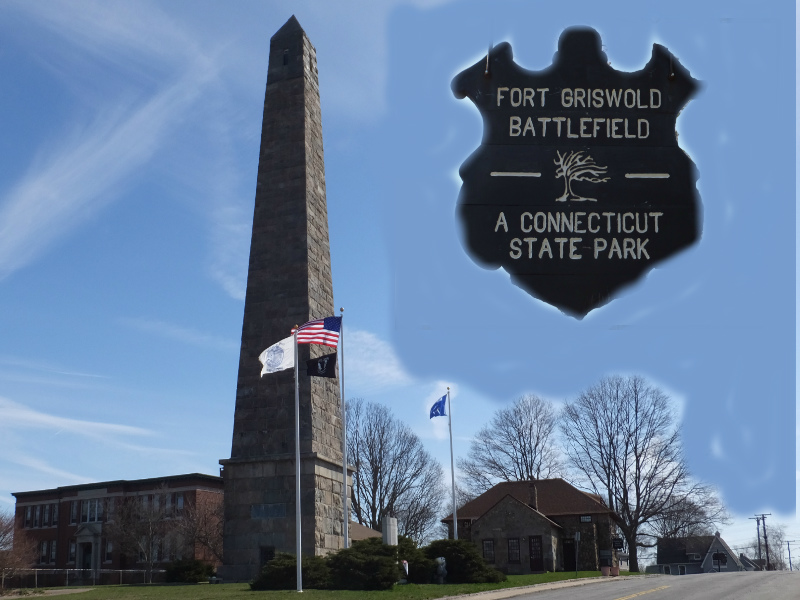 Fort Griswold CT State Park in Groton CT