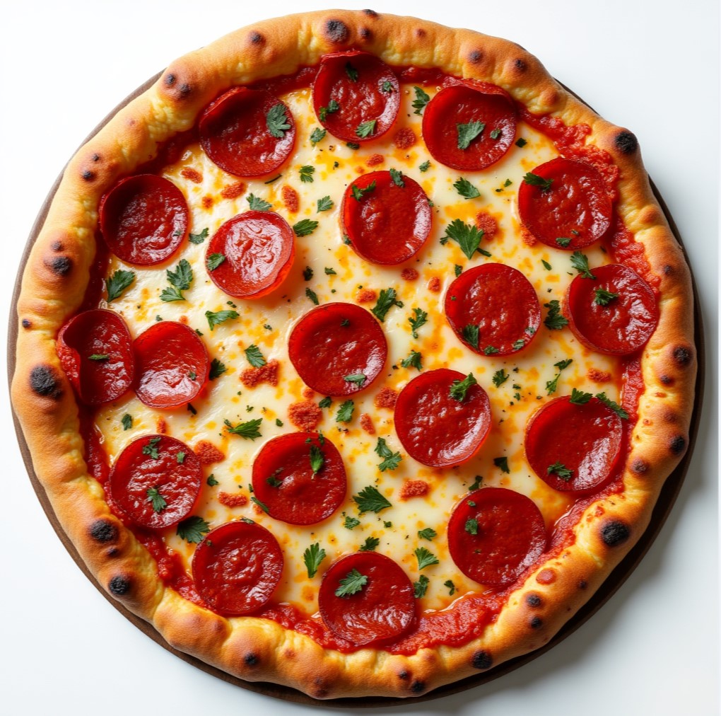 Pepperoni Pizza from Mystic Pizza