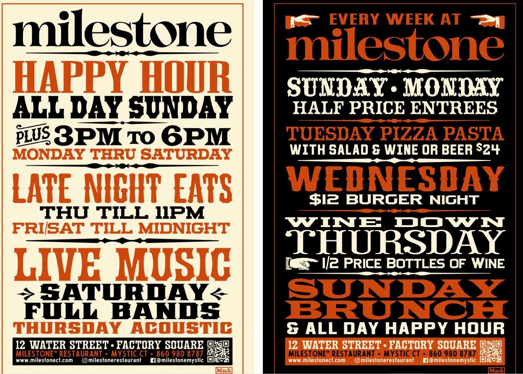 Milestone Restaurant Mystic CT - Visit Mystic Info