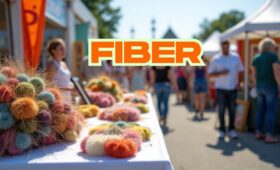 Mystic Outdoor Art Festival Fiber Art exhibits