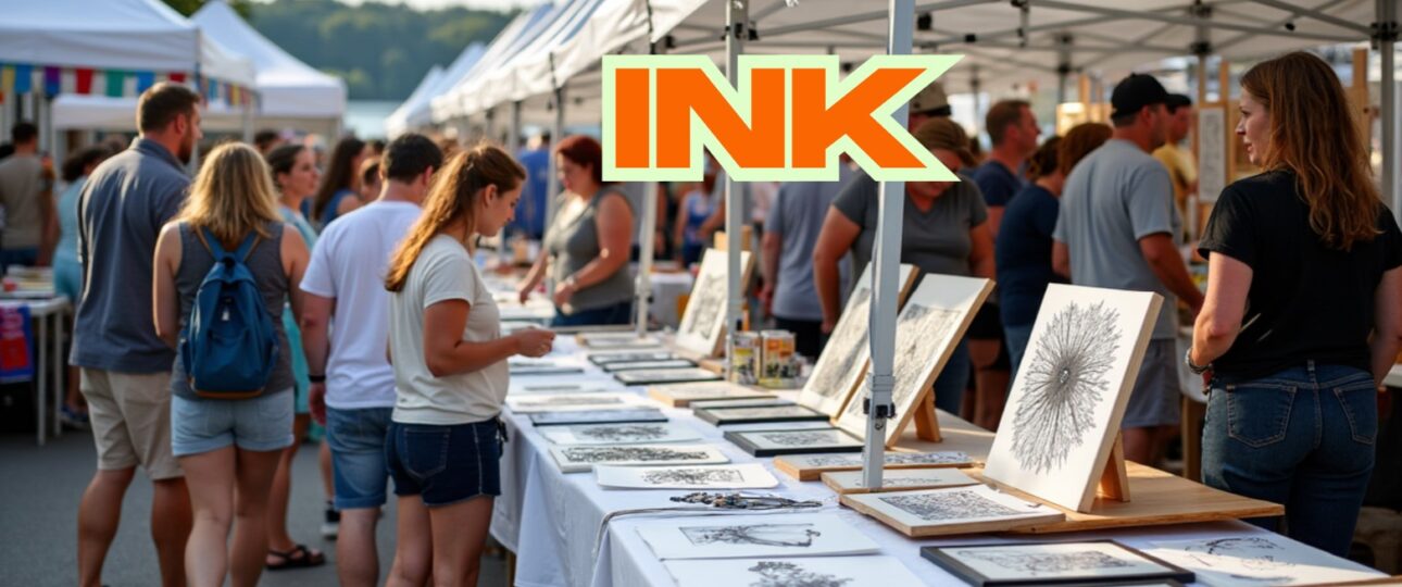 Mystic Outdoor Art Festival Ink Exhibits