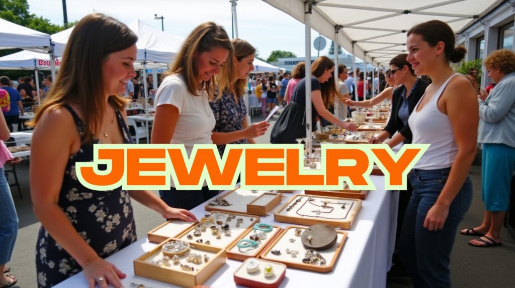 Mystic Outdoor Art Festival Jewelry Exhibits