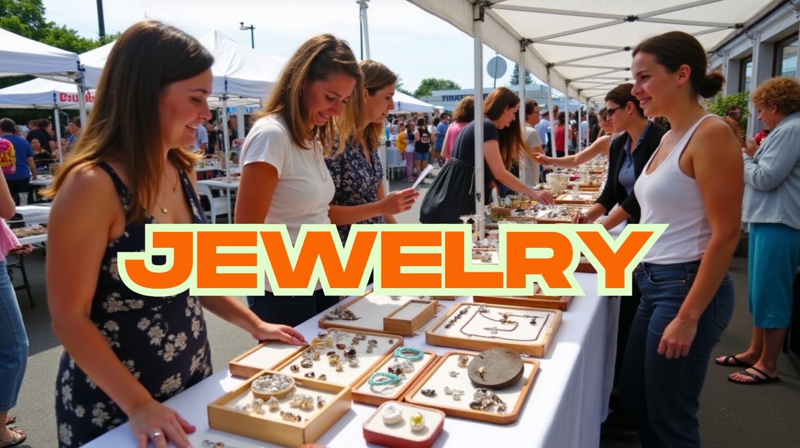 Mystic Outdoor Art Festival Jewelry Exhibits