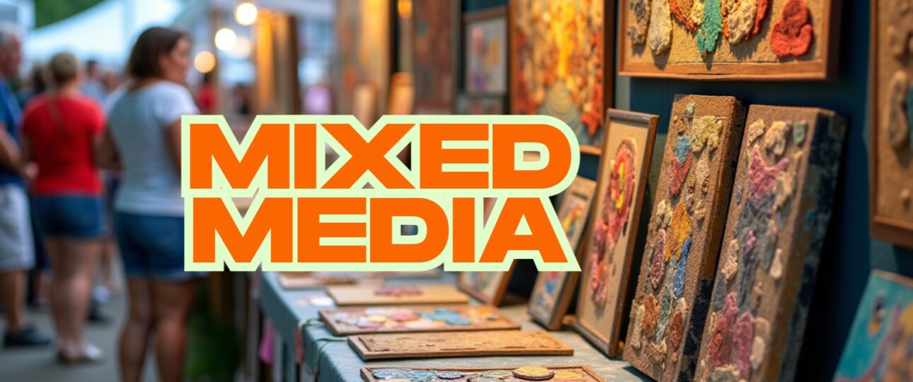 Mystic Outdoor Art Festival Mixed Media Art