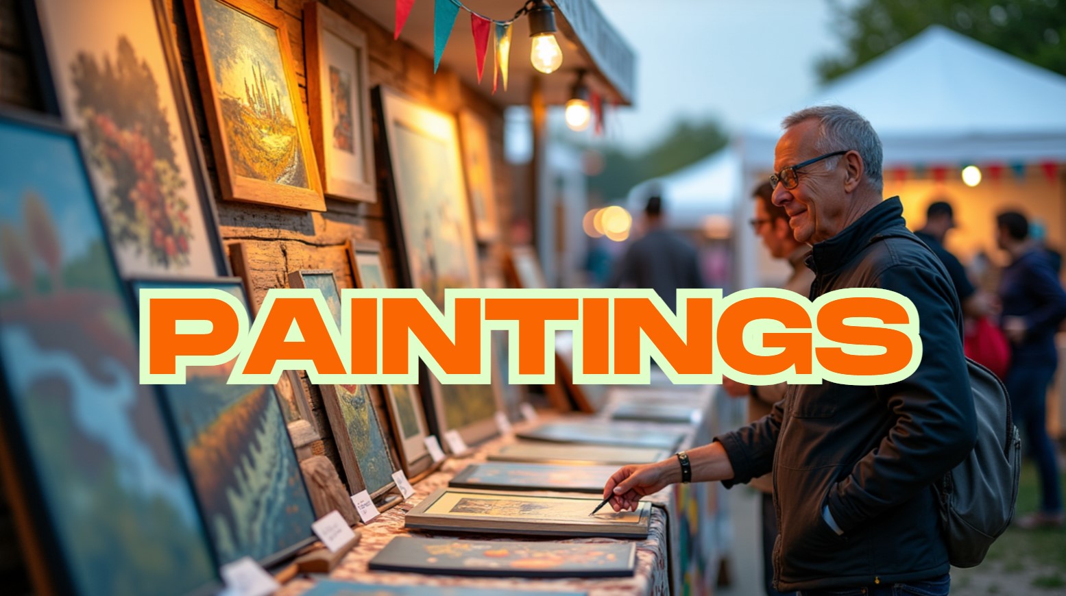 Mystic Outdoor Art Festival Paintings Exhibits