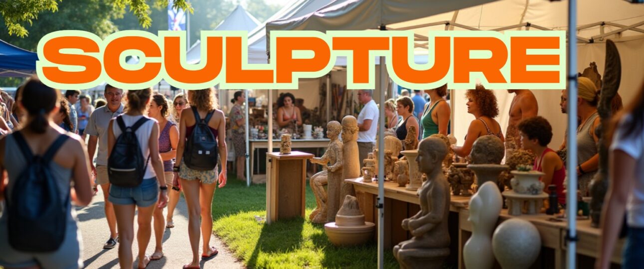 Mystic Outdoor Art Festival Sculpture Exhibits