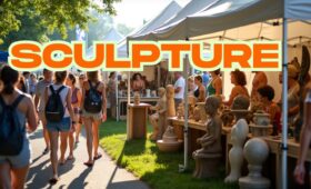 Mystic Outdoor Art Festival Sculpture Exhibits