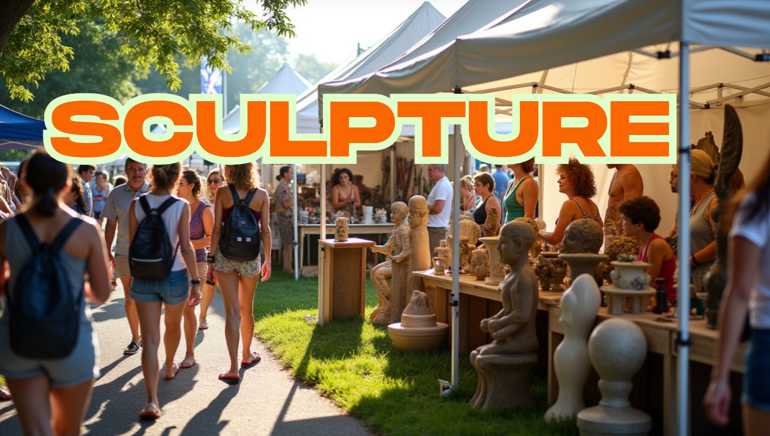 Mystic Outdoor Art Festival Sculpture Exhibits