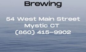 With a welcoming atmosphere, both indoor and outdoor seating, and a commitment to community events, Bank & Bridge Brewing is a top destination for locals and visitors seeking delicious eats, signature brews, and lively vibes in the heart of Mystic.
