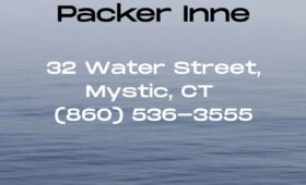 The Captain Daniel Packer Inne, located on Water Street overlooking the Mystic River, is a charming 18th-century landmark offering classic New England fare, signature dishes like scallops Nantucket and Blackjack sirloin, and a cozy, historic ambiance that transports diners back in time.