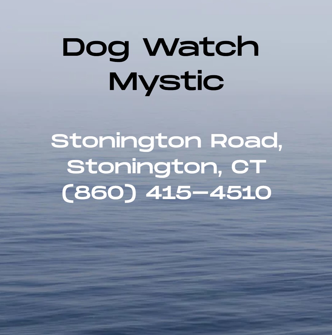 Dog Watch Mystic, located at 20 Old Stonington Road halfway between downtown Mystic and Stonington Borough, is renowned for its authentic, house-smoked BBQ, lobster rolls, fish ‘n chips, and family-friendly atmosphere with both indoor and outdoor seating.