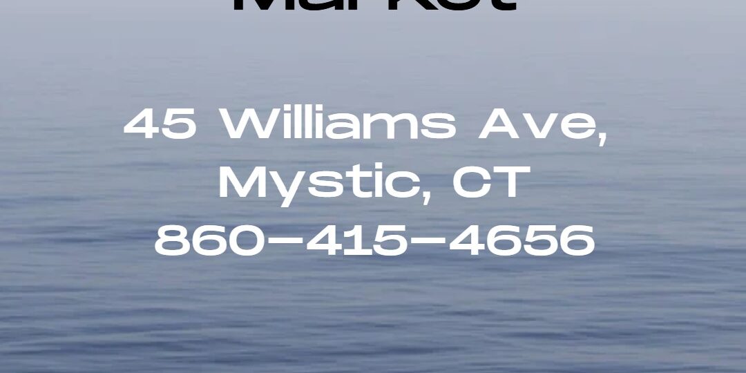 J&R Seafood Market at 45 Williams Avenue in Mystic, CT, is a family-owned and operated seafood market offering the freshest local catch, including cod, salmon, swordfish, and sushi-grade tuna, available for pickup and delivery seven days a week.