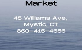 J&R Seafood Market at 45 Williams Avenue in Mystic, CT, is a family-owned and operated seafood market offering the freshest local catch, including cod, salmon, swordfish, and sushi-grade tuna, available for pickup and delivery seven days a week.