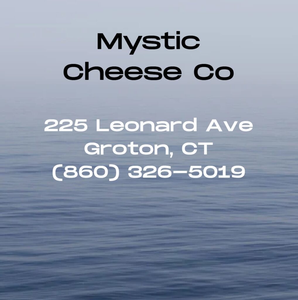 Open for lunch and early dinner with special weekend hours, Mystic Cheese Co. offers cheese platters, private tastings, and a cozy, industrial-chic environment where guests can watch the cheese-making process and enjoy wine, beer, and daily grilled cheese specials.