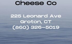 Mystic Cheese Co, located at 225 Leonard Drive #2A in Groton just minutes from downtown Mystic, is a celebrated artisan cheese shop and café specializing in handcrafted, award-winning cheeses made with local Connecticut milk and served alongside charcuterie, gourmet accompaniments, and their famous grilled cheese sandwiches.