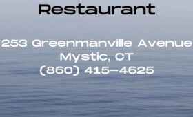 Mystic Diner & Restaurant at 253 Greenmanville Avenue is a family-owned, friendly diner in the heart of Mystic, CT, serving all-day breakfast, classic American comfort food, and an enormous menu with options for every taste, including vegetarian, vegan, and gluten-free dishes.