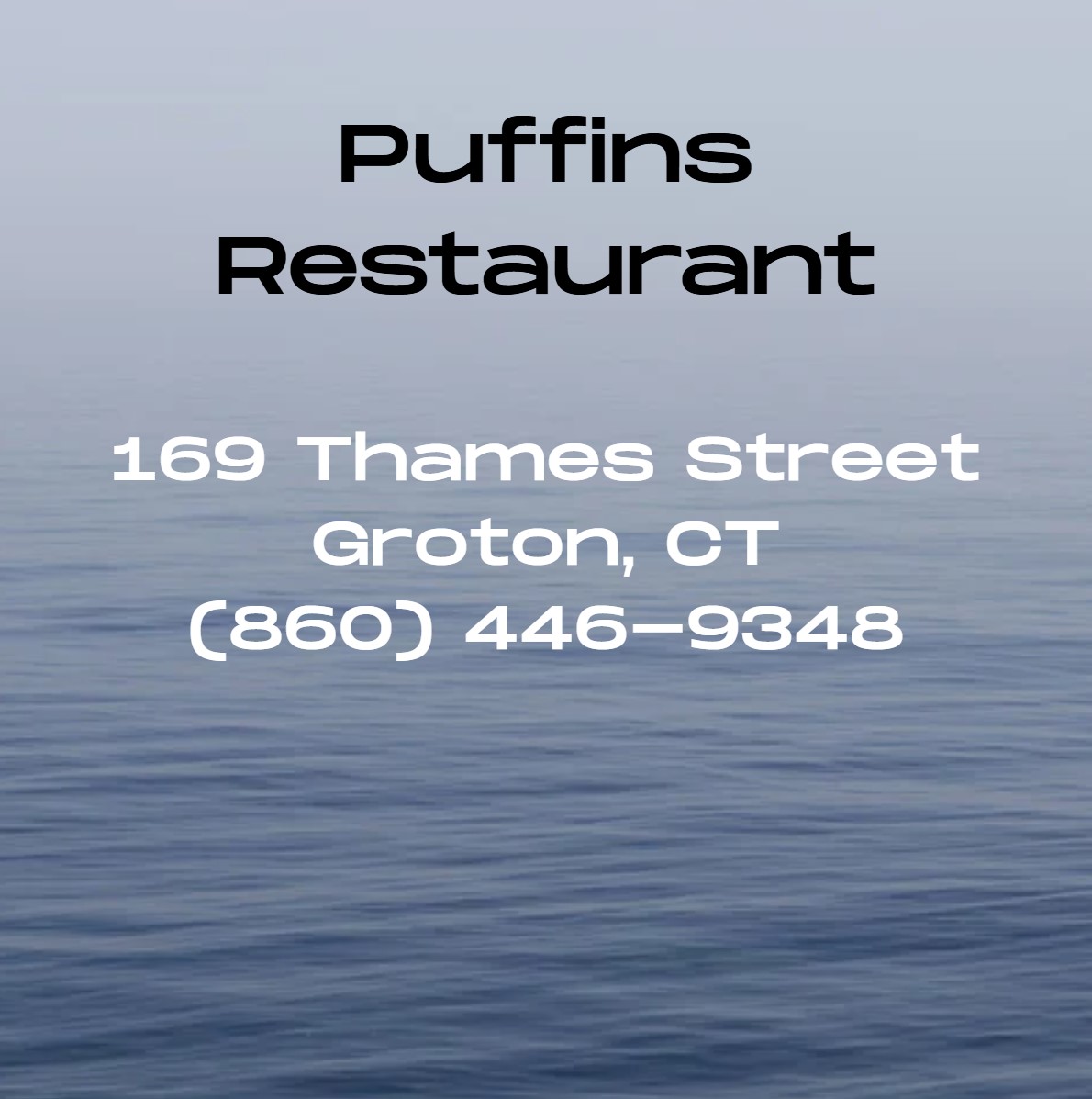 Puffins Restaurant at 169 Thames Street in Groton, CT, is a historic, riverfront eatery celebrated for its homestyle breakfast, fresh baked goods, and welcoming atmosphere with a deck overlooking the scenic Thames River—perfect for locals and visitors near Mystic.