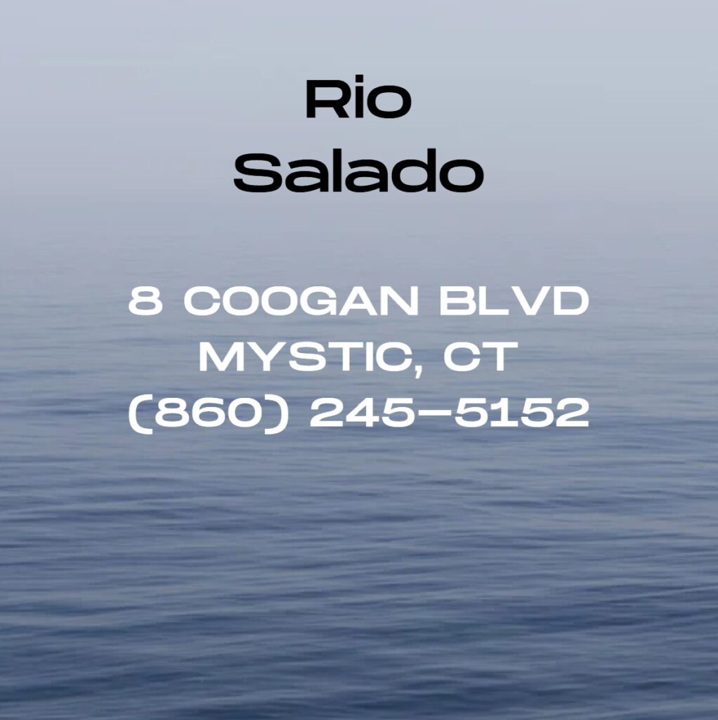 Conveniently located across from Olde Mistick Village and near Mystic Aquarium, Rio Salado features indoor and outdoor seating, a private heated patio, a beautiful deck, and a semi-private room for events, making it perfect for memorable meals with family, friends, or special occasions.