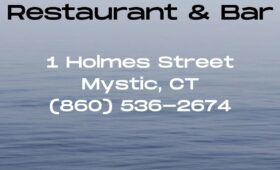 S&P Oyster Restaurant & Bar at 1 Holmes Street in downtown Mystic, CT, is a celebrated waterfront eatery offering stunning 180-degree views of the Mystic River and the historic Bascule Bridge, making it a top choice for memorable dining experiences in Mystic’s historic district.