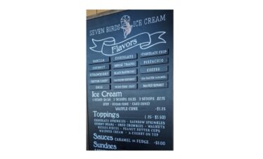 Seven Birds Ice Cream – A handcrafted ice cream shop