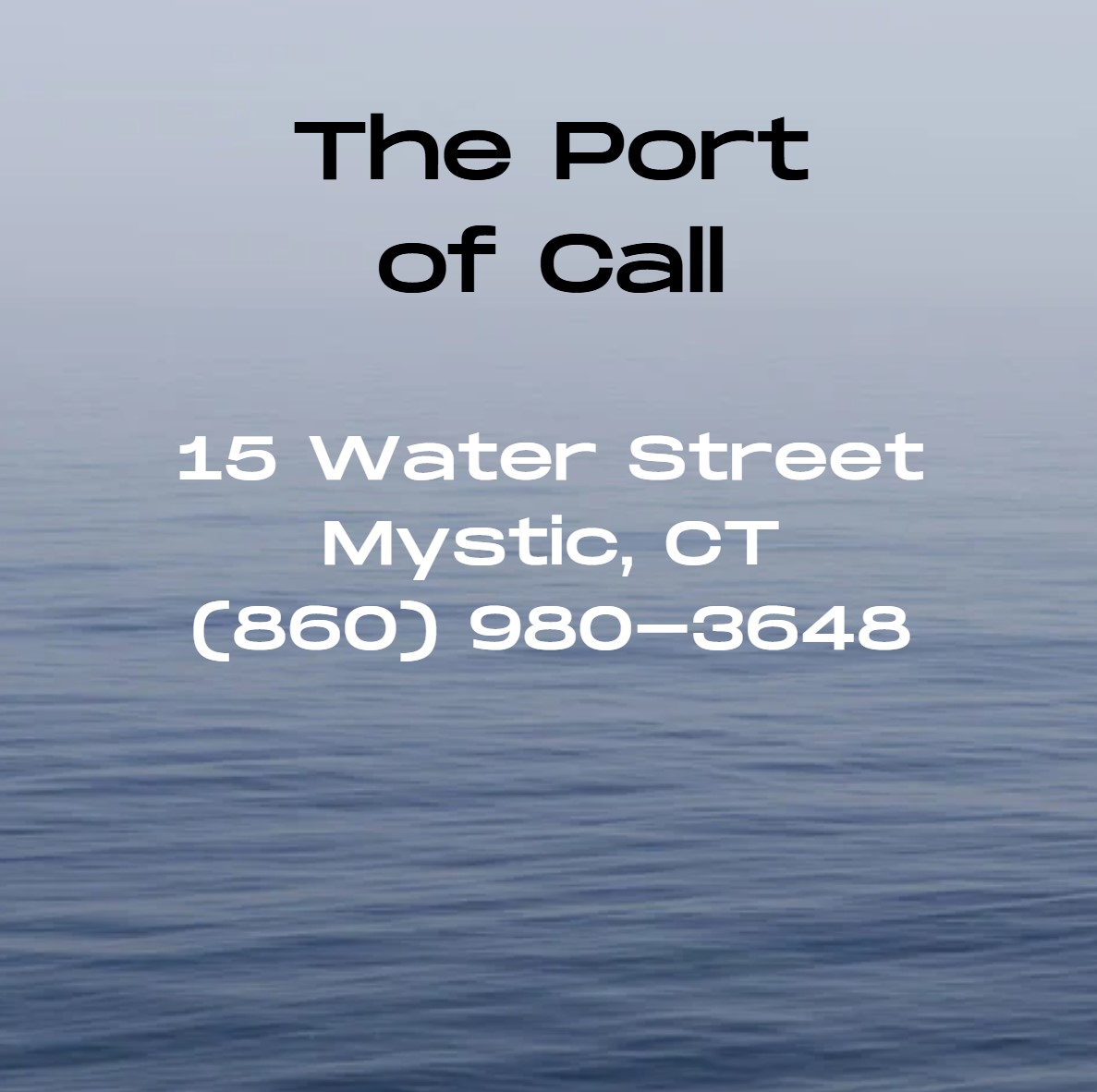 The Port Of Call at 15 Water Street in downtown Mystic, CT, is a nautical-themed cocktail lounge and restaurant voted one of the 24 Best Bars in America by Esquire Magazine, offering a globally inspired menu and craft cocktails in a sophisticated, port city-inspired setting.