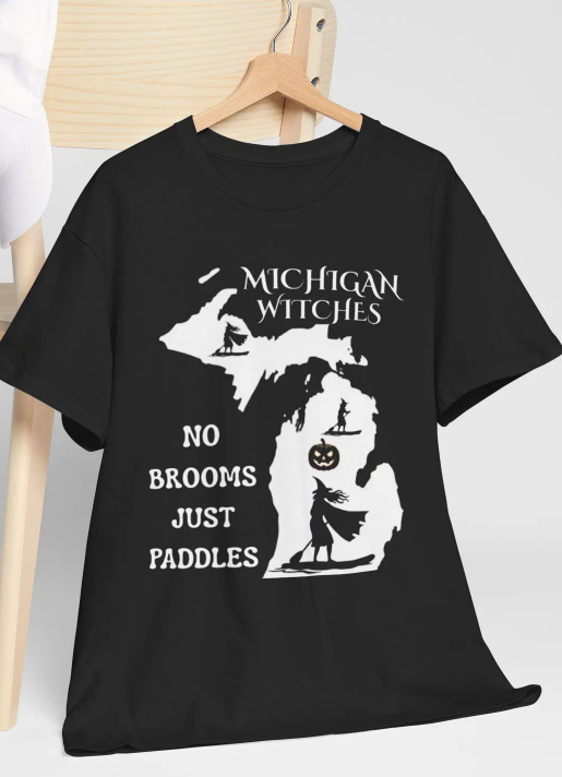 Houghton Lake, Michigan, witches tee shirt