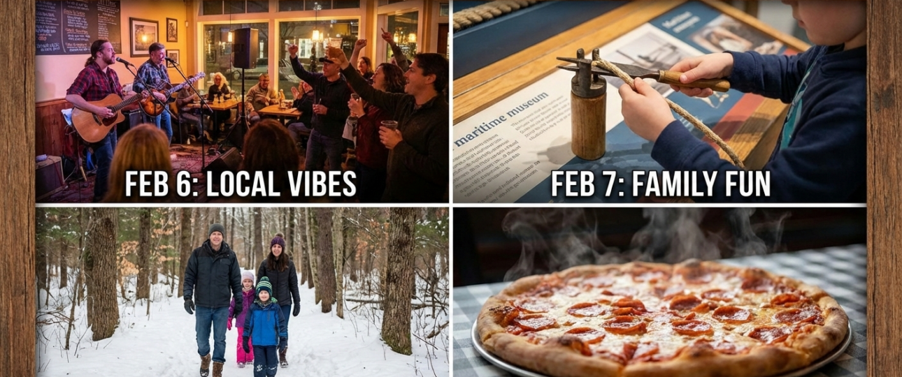 Mystic, CT Happenings February 6-9