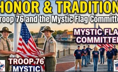 Flag Day in Mystic