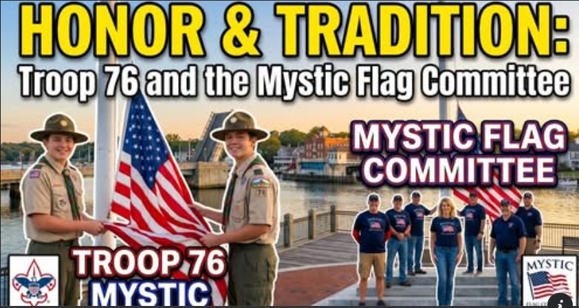 Flag Day in Mystic
